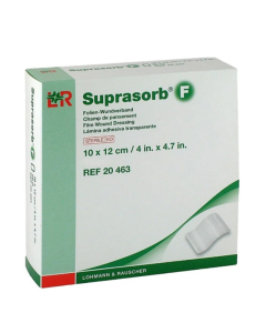 Suprasorb F- curativo de filme estril transparente 10x12 cm- Caixa