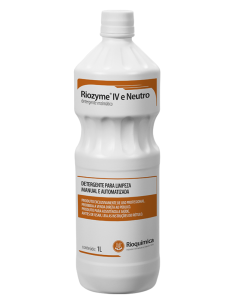 Detergente Enzimtico Para Limpeza Manual e Automatizada Riozyme IV e Neutro-1 litro - Rioqumica 